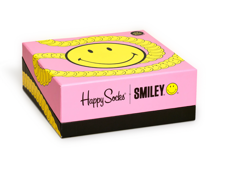 Happy Socks Smiley 6-Pack Gift Set