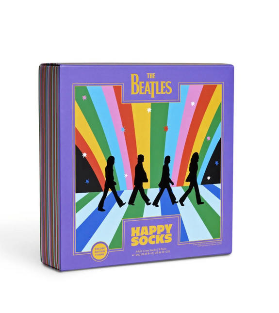 Happy Socks BEATLES 3-PACK SOCKS GIFT SET