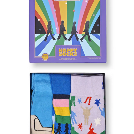 Happy Socks BEATLES 3-PACK SOCKS GIFT SET