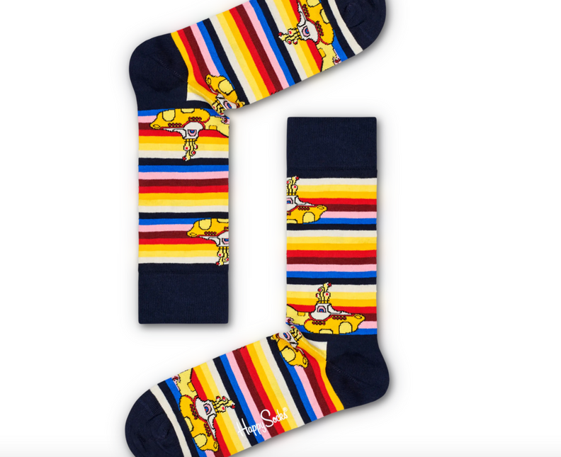 Happy Socks Beatles All On Board Sock