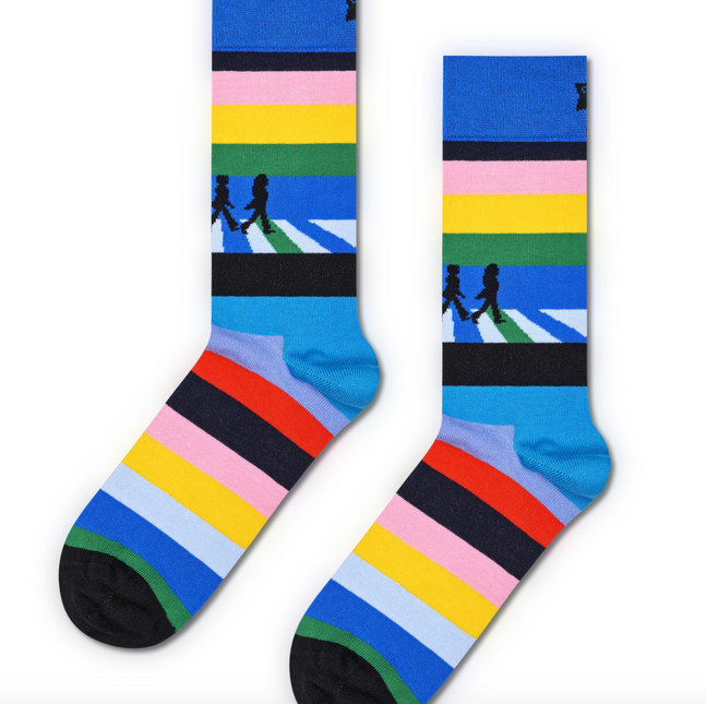 Happy Socks Beatles Legend Crossing Sock