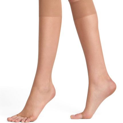 3 er Pack FALKE Shelina toeless 12 DEN Damen Kniestrümpfe