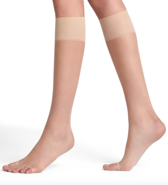 3 er Pack FALKE Shelina toeless 12 DEN Damen Kniestrümpfe