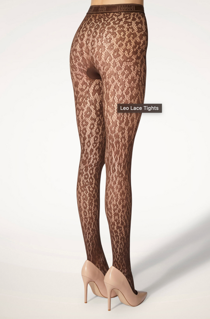 Wolford Leo Lace Tights