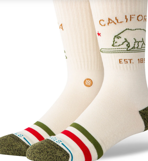CALIFORNIA REPUBLIC 2 CREW SOCKEN