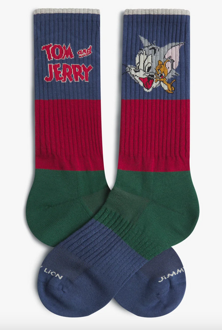 Athletic Tom and Jerry Socks