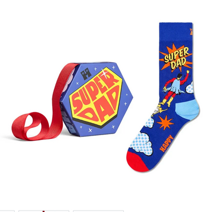 Happy Socks Flying Super Dad