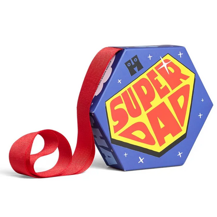 Happy Socks Flying Super Dad