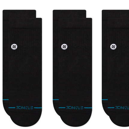 ICON QUARTER SOCKEN 3ER PACK