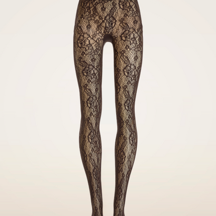 Wolford Infinite Rose Net Tights