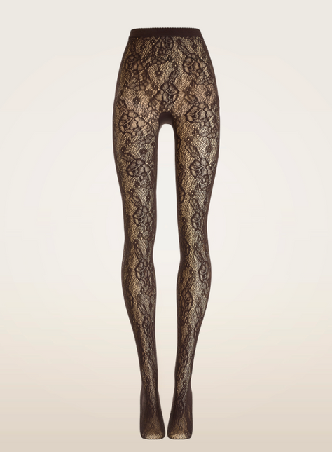 Wolford Infinite Rose Net Tights