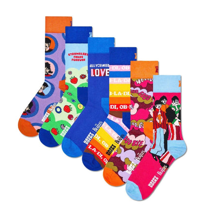 Happy Socks The Beatles 6-Pack Gift Set