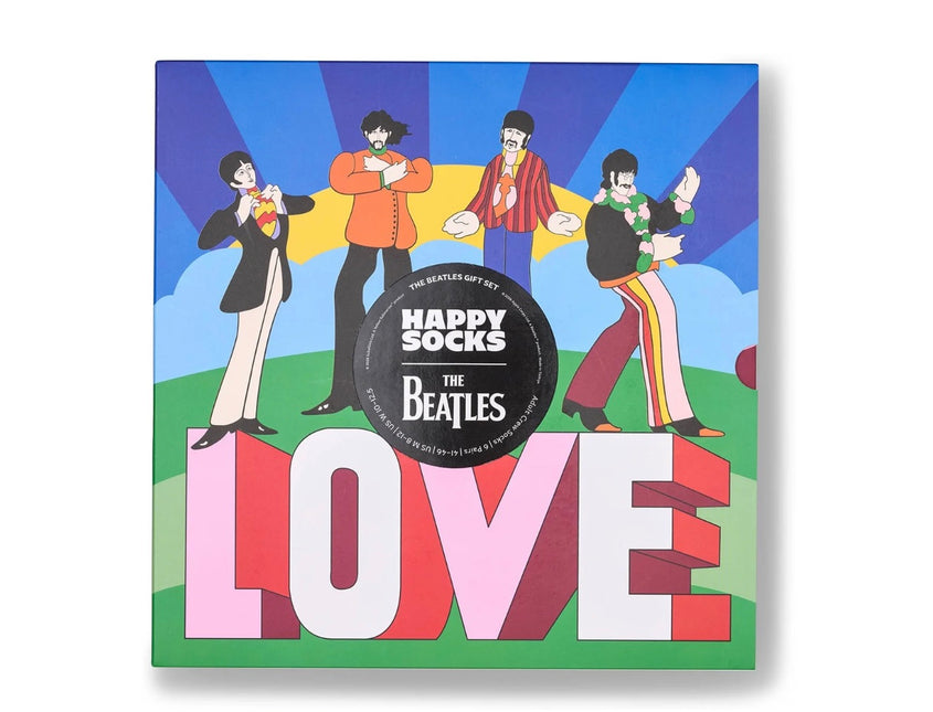 Happy Socks The Beatles 6-Pack Gift Set