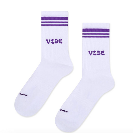 HAPPY SOCKS 2-Pack Leo Stripe Sneaker Socks