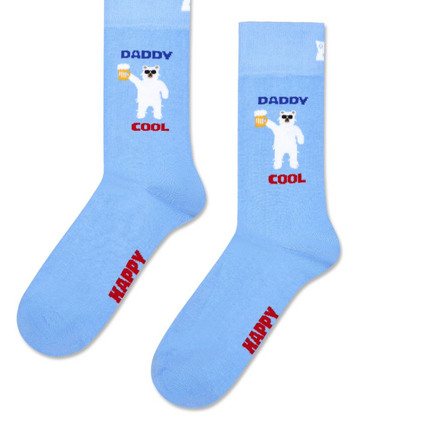 Happy Socks 2-Pack Best Dad ever, Daddy Cool Socks