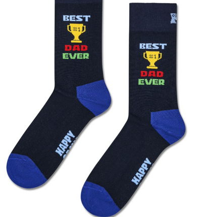 Happy Socks 2-Pack Best Dad ever, Daddy Cool Socks