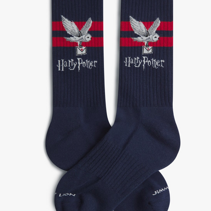 JIMMY LION ATHLETIC HARRY POTTER HEDWIG SOCKS