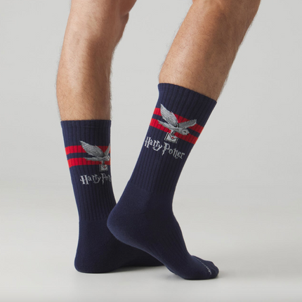 JIMMY LION ATHLETIC HARRY POTTER HEDWIG SOCKS