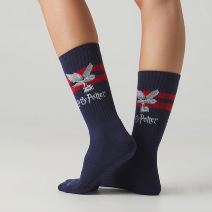 JIMMY LION ATHLETIC HARRY POTTER HEDWIG SOCKS