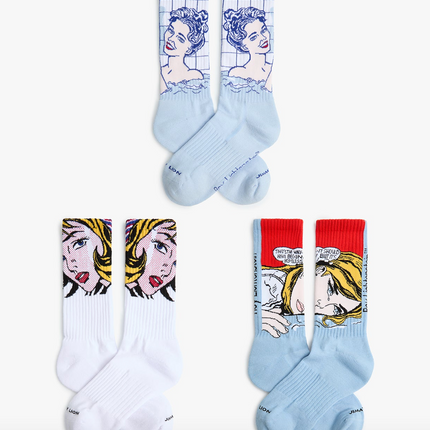 JIMMY LION ATHLETIC ROY LICHTENSTEIN PACK