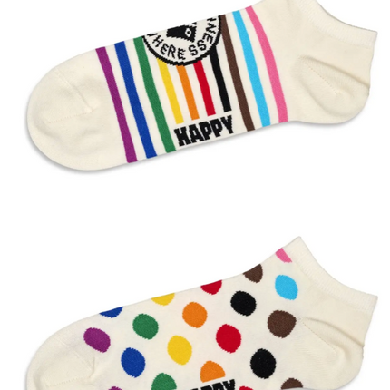 HAPPY SOCKS 2-PACK PRIDE LOW SOCKS