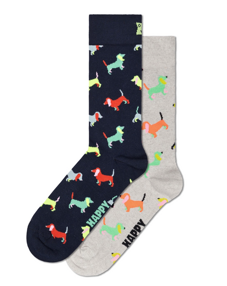 Happy Socks 2er Pack Puppy Love Sock
