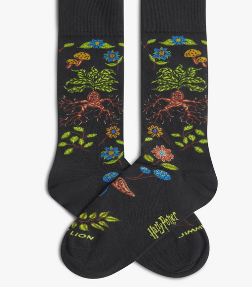 JIMMY LION HARRY POTTER HERBOLOGY SOCKS