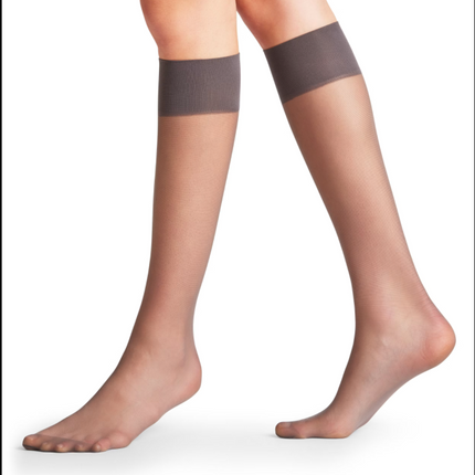 3er Pack FALKE Pure Matt 20 DEN Damen Kniestrümpfe